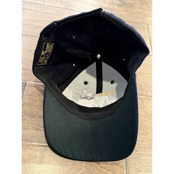 The Corps USS Nimitz CVN 68 Logo Mens Blue Adjustable Strapback Hat Baseball Cap - Picture 6 of 7